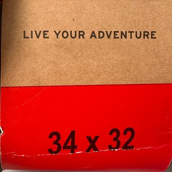 Eddie Bauer Men's Canvas Utility Work Pant Size 34X32 Green Stretch Durable NEW - Picture 5 of 13